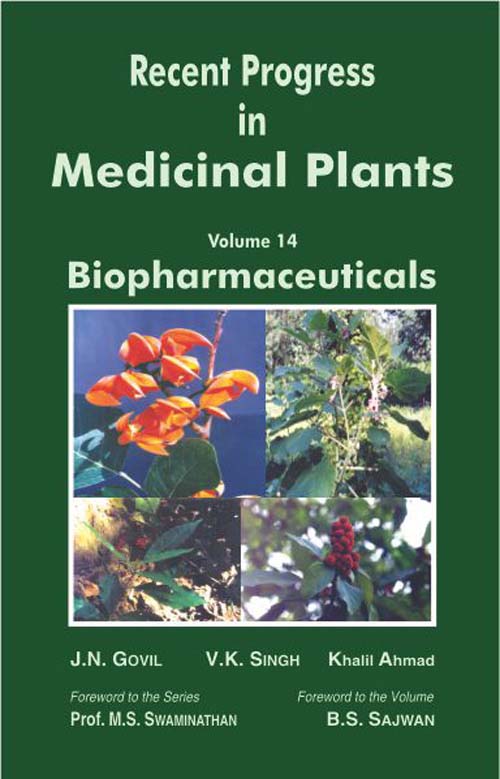 Recent Progress in Medicinal Plants, Vol 14: Biopharmaceuticals